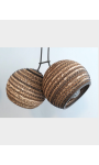 Wisząca lampa z tektury - BUBBLES 2
