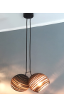 Wisząca lampa z tektury - BUBBLES 2