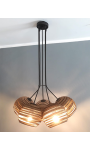 Wisząca lampa z tektury - BUBBLES 5