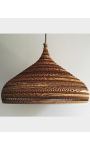 Lampa wisząca z tektury - CONE M