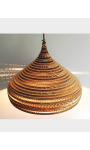 Lampa wisząca z tektury - CONE M