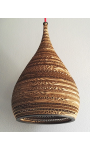 Lampa wisząca z tektury - CONE S