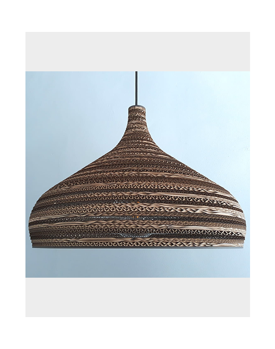 Lampa wisząca z tektury - CONE XL