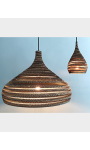 Lampa wisząca z tektury - CONE XL