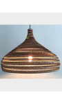 Lampa wisząca z tektury - CONE XL