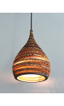 Lampa wisząca z tektury - CONE XS
