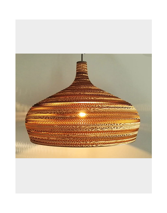 Lampa wisząca z tektury - DOME 60
