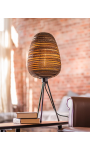 Lampa biurkowa z tektury - ORGANIC M