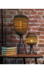 Lampa biurkowa z tektury - ORGANIC S
