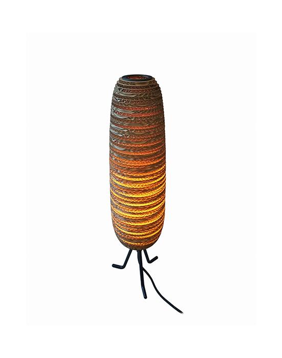 Lampa biurkowa z tektury - ORGANIC SL