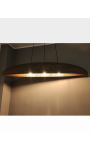 Podłużna lampa wisząca z tektury - TABLO L