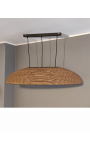 Podłużna lampa wisząca z tektury - TABLO S