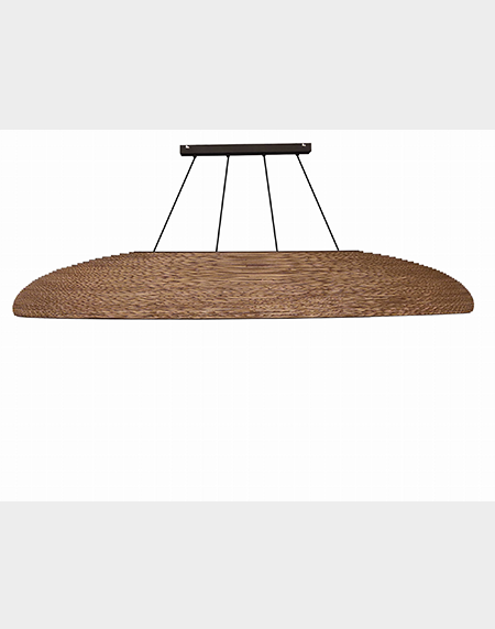Podłużna lampa wisząca z tektury - TABLO XL