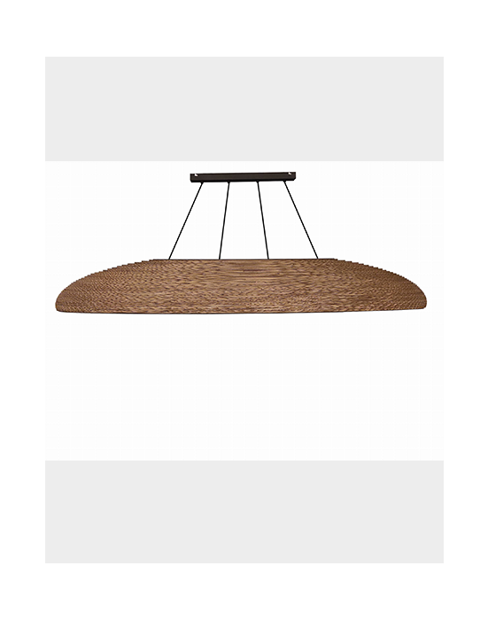 Podłużna lampa wisząca z tektury - TABLO XL
