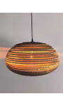 Wisząca lampa z tektury - ORGANIC XL